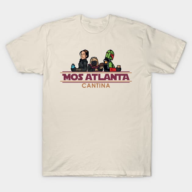 Mos Atlanta Cantina BOBF T-Shirt by GASWC